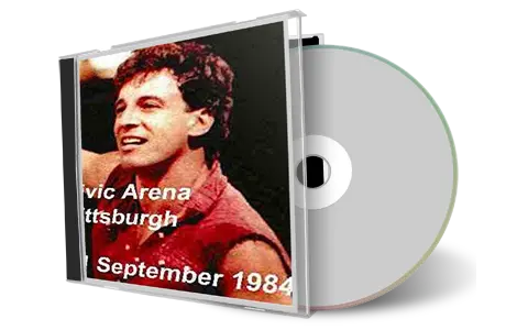 Artwork Cover of Bruce Springsteen 1984-09-21 CD Pittsburgh Audience