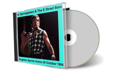 Artwork Cover of Bruce Springsteen 1984-10-29 CD Los Angeles Audience