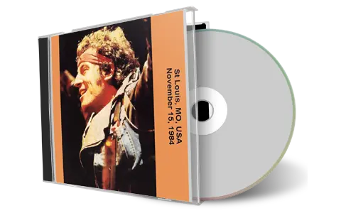 Artwork Cover of Bruce Springsteen 1984-11-15 CD St Louis Audience