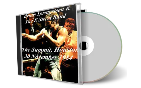 Artwork Cover of Bruce Springsteen 1984-11-30 CD Houston Audience