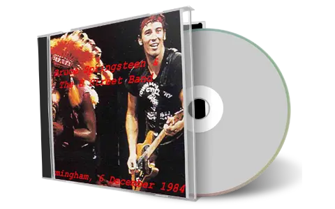 Artwork Cover of Bruce Springsteen 1984-12-06 CD Birmingham Audience