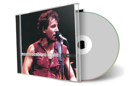 Artwork Cover of Bruce Springsteen 1984-12-09 CD Murfreesboro Audience