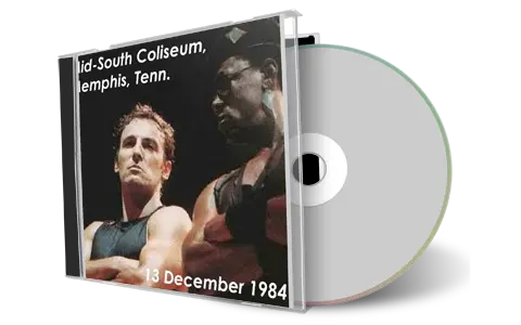 Artwork Cover of Bruce Springsteen 1984-12-13 CD Memphis Audience