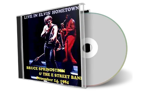Artwork Cover of Bruce Springsteen 1984-12-14 CD Memphis Audience
