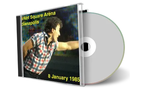 Artwork Cover of Bruce Springsteen 1985-01-08 CD Indianapolis Audience
