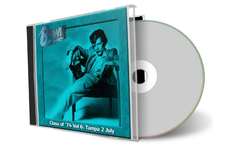 Artwork Cover of David Bowie 1974-07-02 CD Tampa Audience