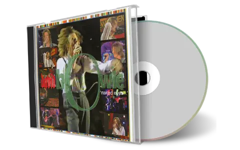 Artwork Cover of David Bowie Compilation CD Naked Eyes 1999 Soundboard