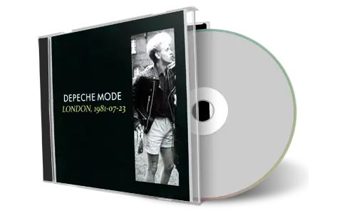 Artwork Cover of Depeche Mode 1981-07-23 CD London Audience