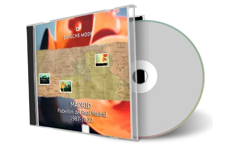 Artwork Cover of Depeche Mode 1987-10-22 CD Madrid Audience
