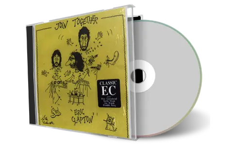Artwork Cover of Eric Clapton 1974-08-02 CD Greensboro Soundboard