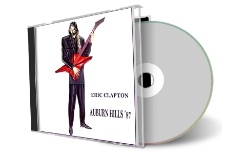 Artwork Cover of Eric Clapton 1987-04-22 CD Detroit Audience