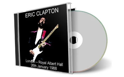 Artwork Cover of Eric Clapton 1988-01-26 CD London Audience