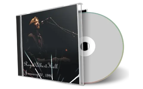 Artwork Cover of Eric Clapton 1990-01-30 CD London Audience