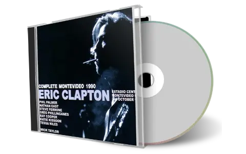 Artwork Cover of Eric Clapton 1990-10-03 CD Montevideo Soundboard
