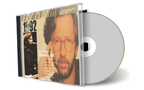 Artwork Cover of Eric Clapton 1992-02-01 CD Brighton Audience
