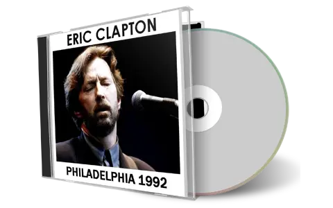 Artwork Cover of Eric Clapton 1992-05-04 CD Philadelphia Audience