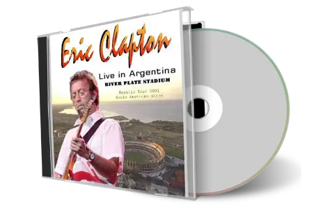Artwork Cover of Eric Clapton 2001-10-06 CD Buenos Aires Soundboard