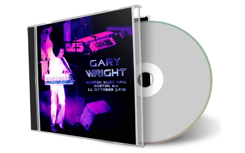 Artwork Cover of Gary Wright 1975-10-11 CD Boston Audience