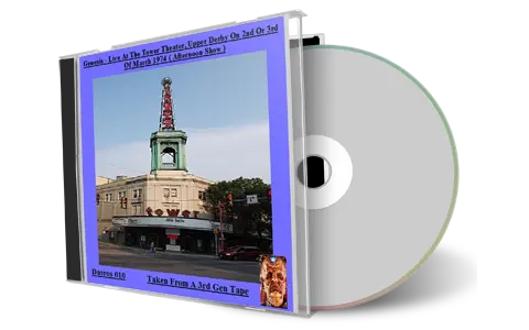 Artwork Cover of Genesis 1974-03-03 CD Upper Darby Audience