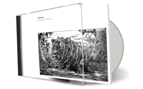 Artwork Cover of Genesis 1976-08-04 CD New York City Audience