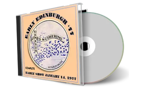 Artwork Cover of Genesis 1977-01-14 CD Edinburgh Audience
