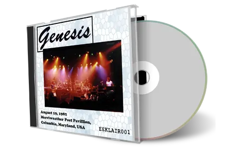Artwork Cover of Genesis 1982-08-19 CD Columbia Audience