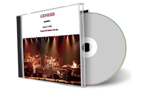 Artwork Cover of Genesis 1982-09-06 CD Tirrenia Soundboard