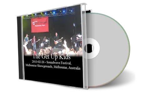 Artwork Cover of Get Up Kids 2010-02-26 CD Melbourne Audience