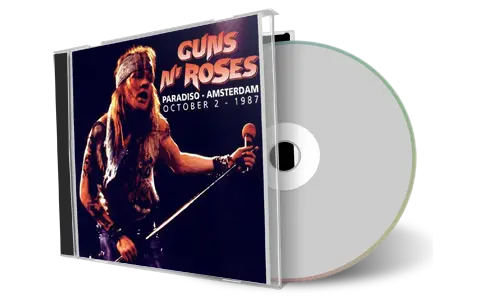 Artwork Cover of Guns N Roses 1987-10-02 CD Amsterdam Audience