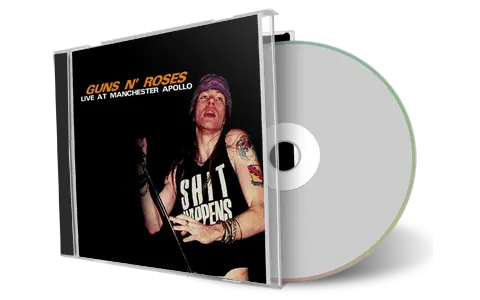 Artwork Cover of Guns N Roses 1987-10-06 CD Manchester Audience