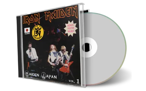 Artwork Cover of Iron Maiden 1981-05-21 CD Tokyo Audience