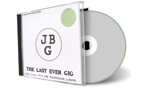 Artwork Cover of Jeff Beck 1972-07-23 CD London Audience