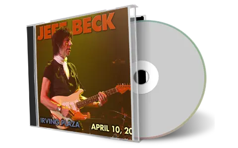 Artwork Cover of Jeff Beck 2009-04-10 CD New York City Audience