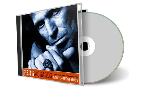 Artwork Cover of Keith Richards 1988-12-17 CD East Rutherford Audience