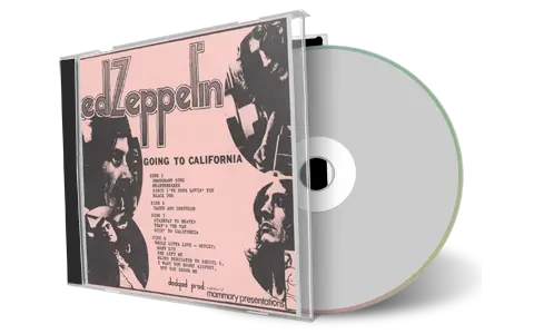 Artwork Cover of Led Zeppelin 1971-09-14 CD Berkeley Audience