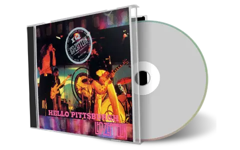 Artwork Cover of Led Zeppelin 1973-07-24 CD Pittsburgh Audience