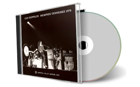 Artwork Cover of Led Zeppelin Compilation CD Memphis 70 Audience