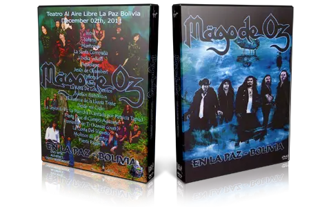 Artwork Cover of Mago De Oz 2011-12-02 DVD La Paz Audience