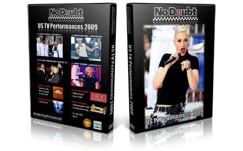 Artwork Cover of No Doubt Compilation DVD US TV Performances 2009 Proshot