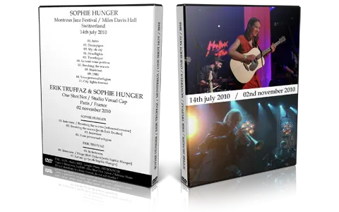Artwork Cover of Sophie Hunger 2010-07-14 DVD Montreux Proshot