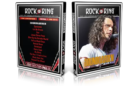 Artwork Cover of Soundgarden 2012-06-01 DVD Nurburgring Proshot