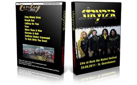 Artwork Cover of Stryper 2011-06-24 DVD St Goarshausen Audience
