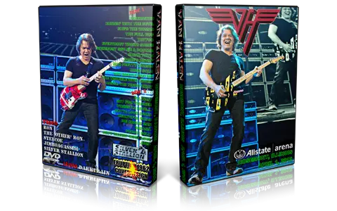 Artwork Cover of Van Halen 2012-04-01 DVD Rosemont Audience
