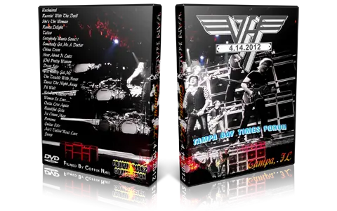 Artwork Cover of Van Halen 2012-04-14 DVD Tampa Audience