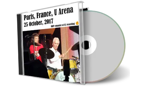 Artwork Cover of Rolling Stones 2017-10-25 CD Paris Audience