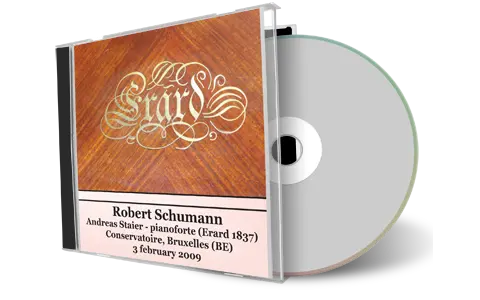 Artwork Cover of Andreas Staier 2009-02-03 CD Brussels Soundboard