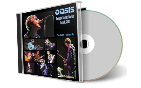 Artwork Cover of Oasis 2001-06-11 CD Boston Audience