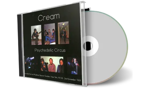 Artwork Cover of Cream 1968-11-02 CD New York Audience
