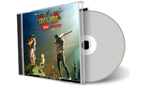 Artwork Cover of Guns N Roses 2017-11-03 CD Louisville Audience