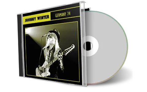 Artwork Cover of Johnny Winter 1974-11-07 CD Frankfurt Audience